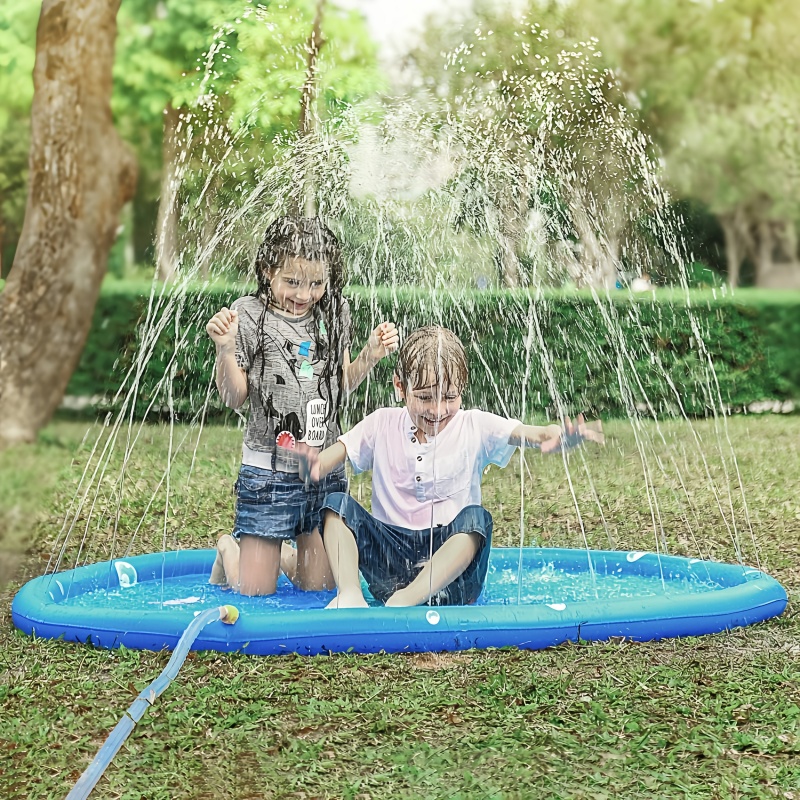 Children Play Spray Mat 100cm  - Kids Outdoor Water Sprinkler recension och pris